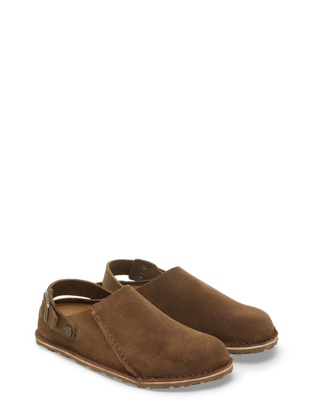 BIRKENSTOCK LUTRY PREMIUM U SUEDE LEATHER DARK TEA 1030235