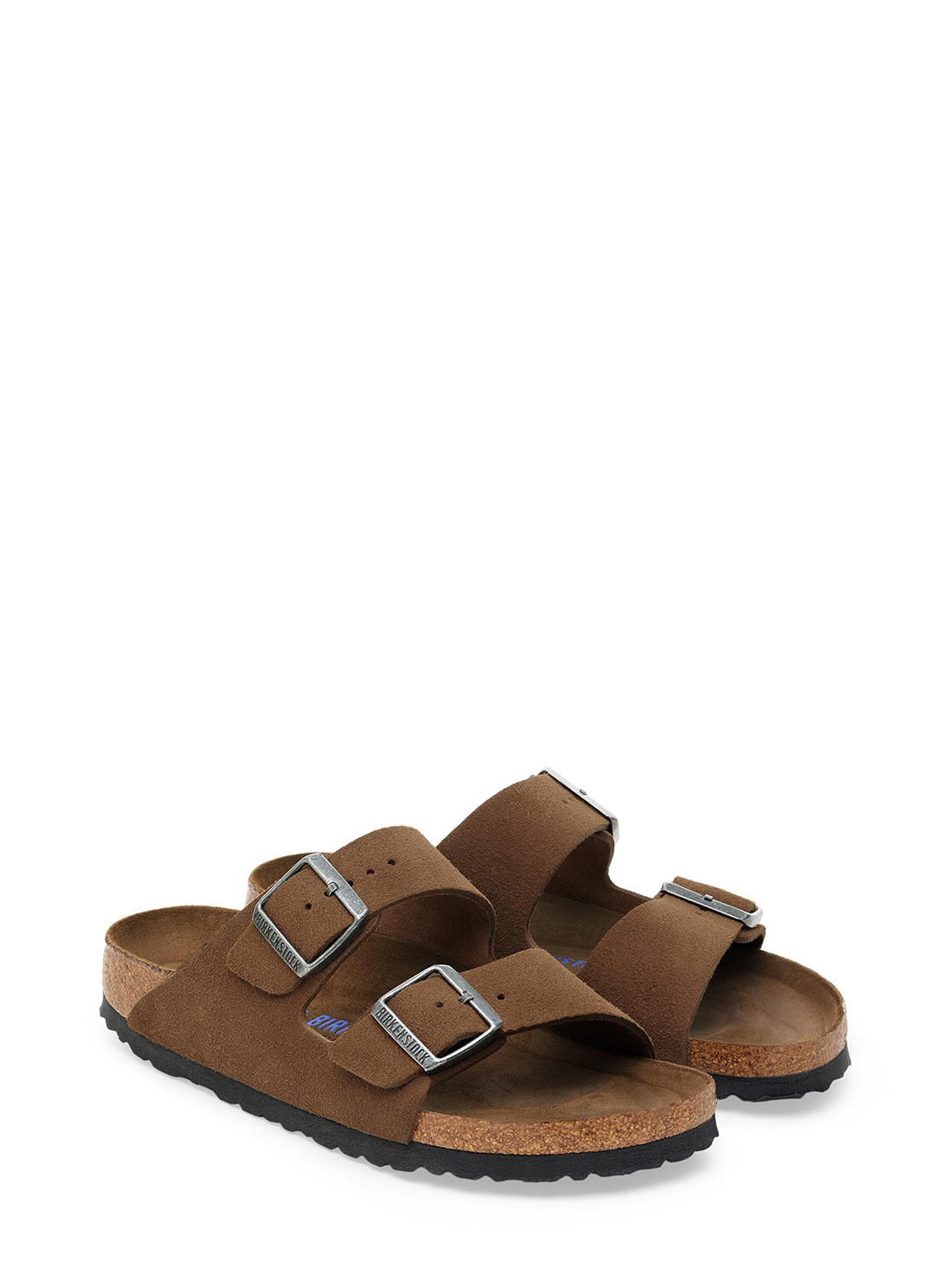 BIRKENSTOCK ARIZONA SUEDE LEATHER DARK TEA 1030865