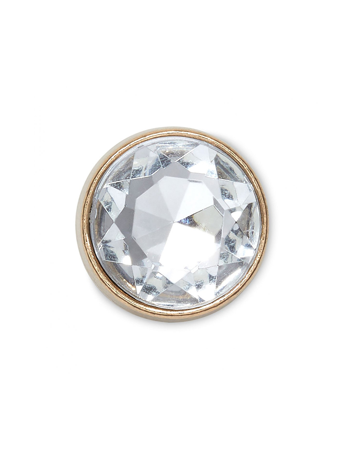 CROCS GOLD CLEAR GEM