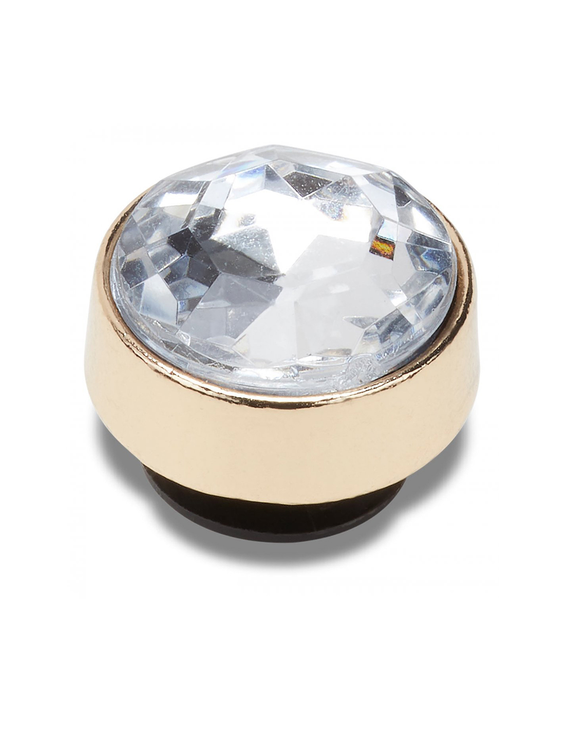 CROCS GOLD CLEAR GEM